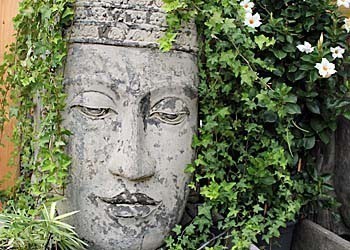 Tête de bouddha