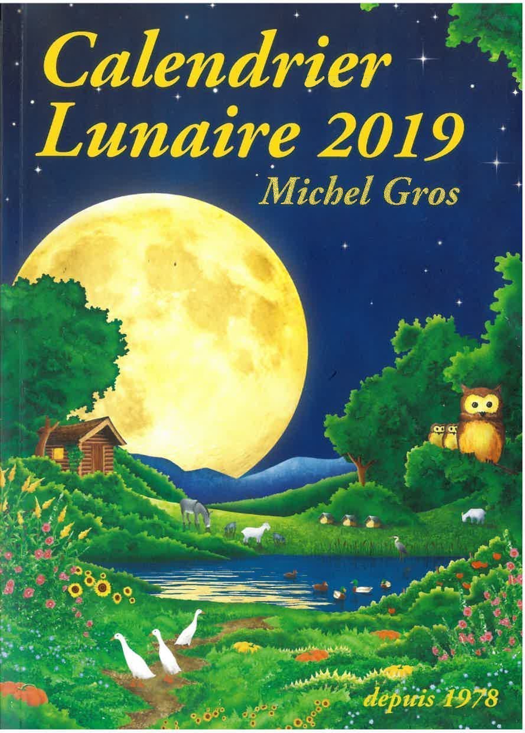 calendrier lunaire 2018