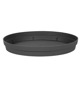 Soucoupe pour pot Toscane Ø 30 cm Gris anthracite Ø 22.5