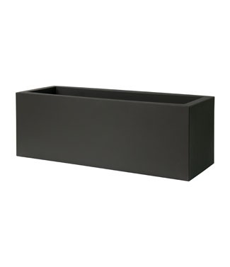 Jardinière Kube Noir perle L 80 x l 30 x h 30 32 litres (l) 6.7 kg