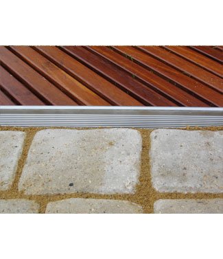 Volige Prestige droite en aluminium + 3 pieux équerre