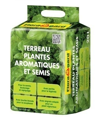 Terreau pour semis 20 litres (l)