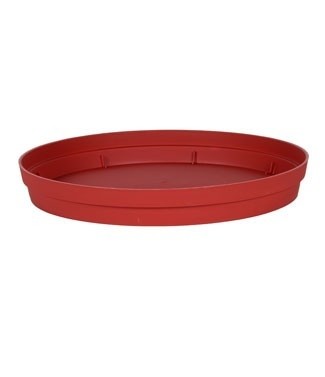 Soucoupe pour pot Toscane Ø 80 cm Rouge rubis Ø 54