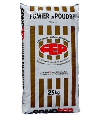 Fumier en poudre FEP 25 kg