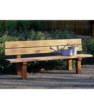 Banc de jardin Classica en pin traité L 180 x l 58