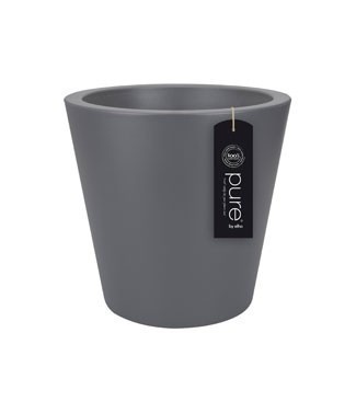 Pot rond Pure straight  Gris anthracite h 33.5 x Ø 35 21 litres (l)