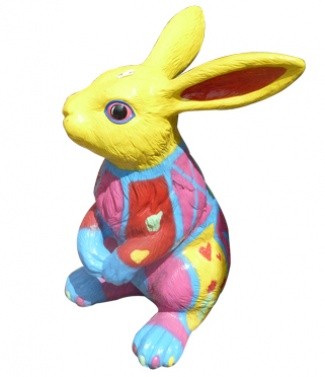 Lapin colore h 115