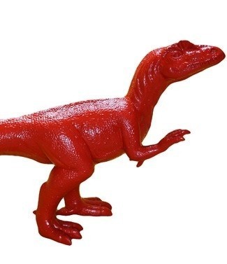 Tyrannosaure rouge L 215 x h 110