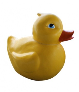 Canard jaune Jaune L 66 x l 46 x h 60