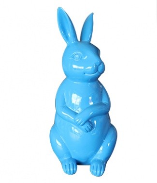 Lapin bleu clair h 54