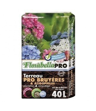 Terreau Florabella Pro bruyère/acidophile 45 litres (l)