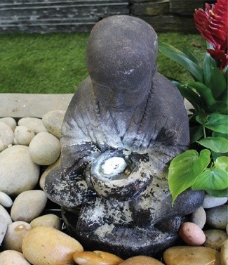 Fontaine Bouddha Lotus