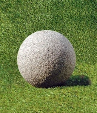 Sphère en granit Ø 20