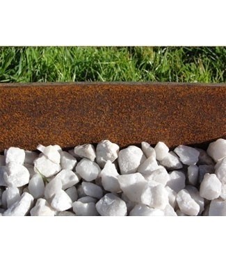 Volige Excellence Corten + 3 pieux L 190 x l 0.3 x h 8