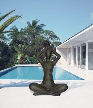 Bouddha yoga plongeant